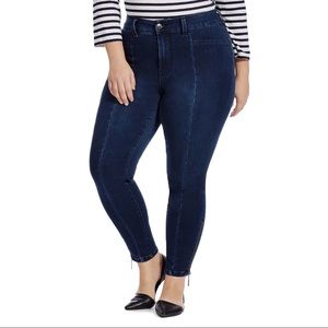 Melissa McCarthy Seven7 Pencil Leg Zipper Ankle